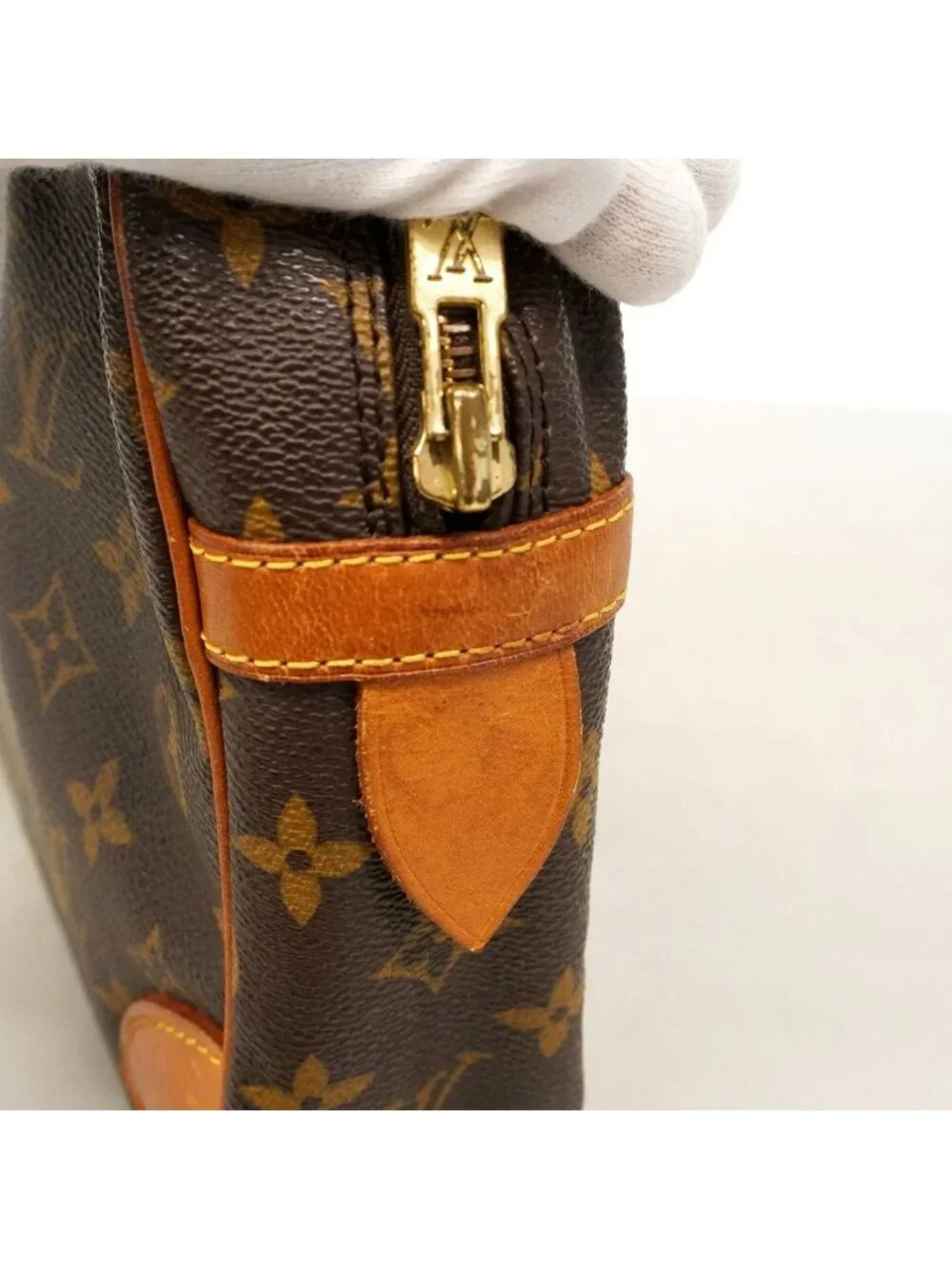 Louis Vuitton Clutch Monogram Compiegne 28 Brown